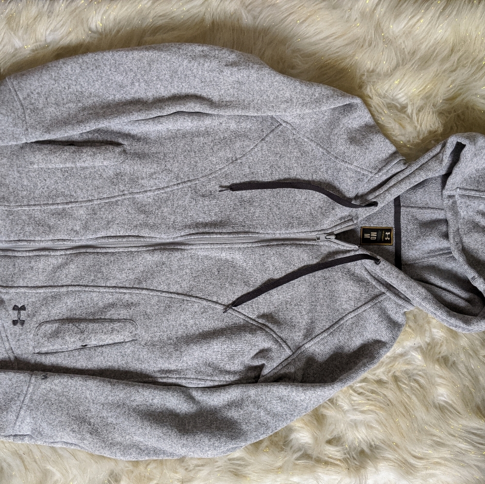 Under armour heavy sweatshirt/lightweight jacket